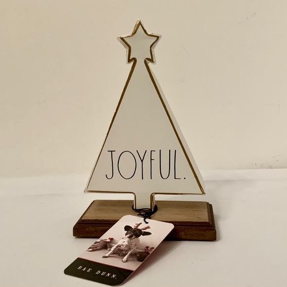 Rae Dunn Other - Rae Dunn JOYFUL Christmas Tree